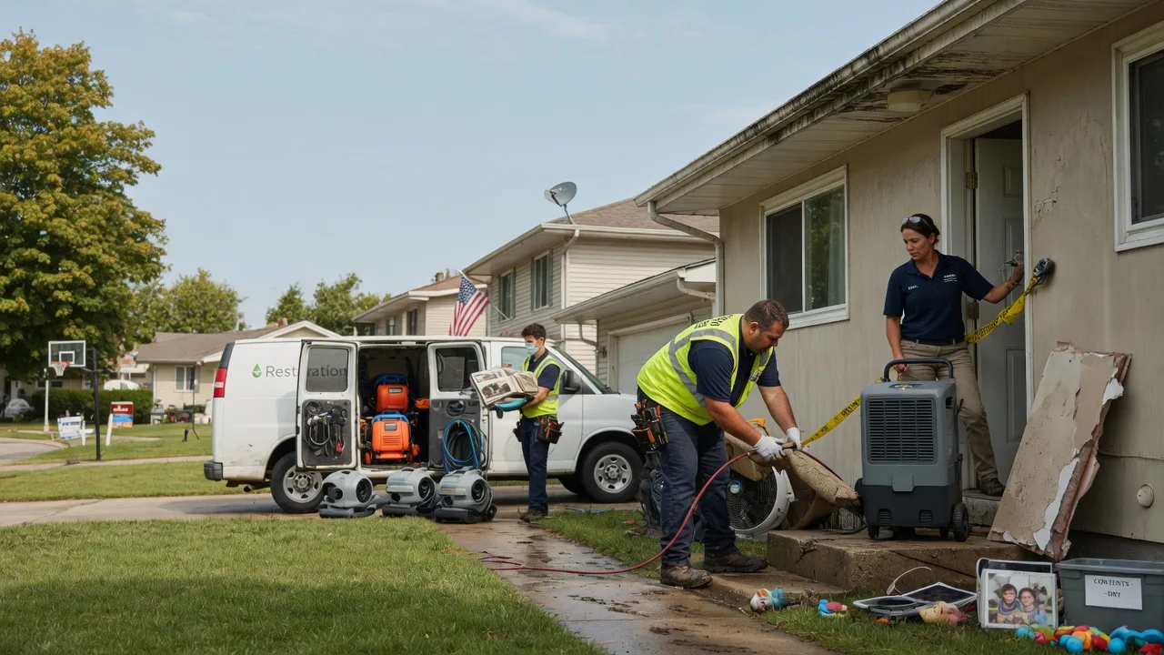 Water Damage Restoration in Iola, KS near me